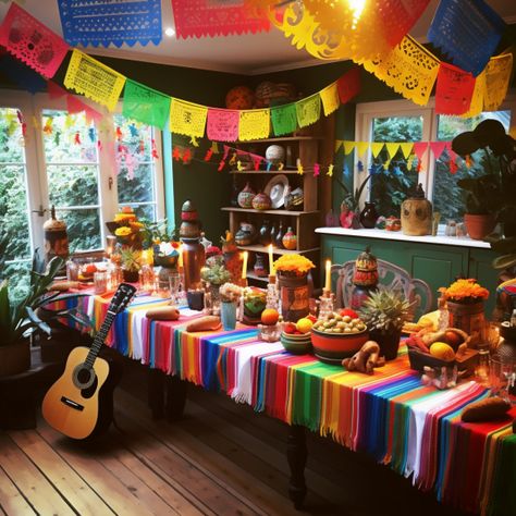 Fiesta Time! The Ultimate Guide to Hosting a Mexican Themed Party Mexican Party Ideas, Mexican Theme Party, Cactus Centerpiece, Mexican Themed Party, Mexican Party Food, Party At The Park, Mexican Theme Party Decorations, Themed Party Ideas, Mexican Fiesta Party