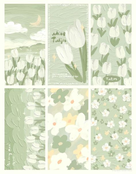 Pastel Green Stickers, Mystic Wallpaper, Baby Blue Wallpaper, Journaling Kit, Scrapbook Printing, Vintage Flowers Wallpaper, Wallpaper Doodle, Simple Phone Wallpapers, Cute Flower Wallpapers