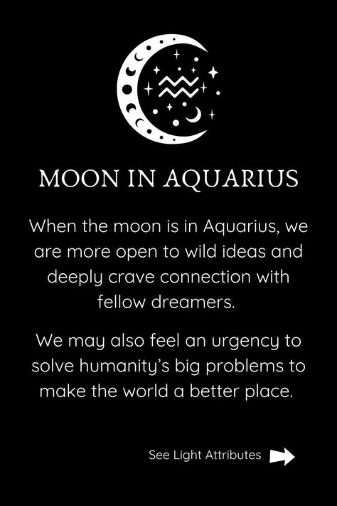 Aquarius Moon energy affects us for a couple of days every month— no matter way sign placements we have. Here are some ways you can work with the lighter side of its attributes. 🌙🙂😐😡
===== > Free moon sign reading, link in bio. <=====
#astrology #aquariusmoon #moonsign #zodiac #mooninaquarius Aquarius Moon Aesthetic, Aquarius Moon, Aquarius Moon Sign, Moon Sign Astrology, Sturgeon Moon, Zodiac Book, Moon In Aquarius, Aquarius Traits, 12 Zodiac Signs