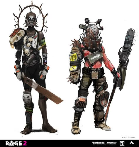 ArtStation - RAGE 2 - MISC, Thomas Wievegg Wasteland Armor, Apocalypse Armor, Character Exploration, Wasteland Warrior, Post Apocalyptic Costume, Apocalyptic Art, Apocalypse Character, Apocalypse World, Post Apocalyptic Art