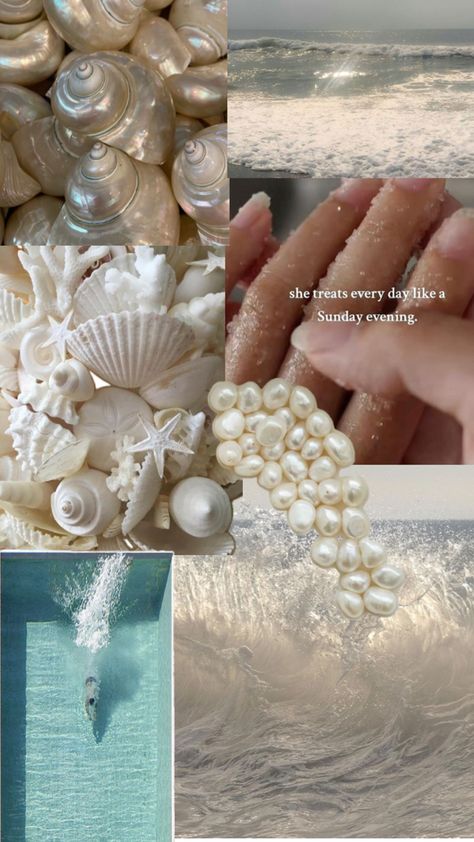 summer,pearls,beach,Sunday’s,clean vibe,aesthetic Vibe Aesthetic, Pearl Beach