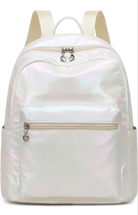 Iridescent mini backpack. Click to purchase. Small Backpack Purse, Travel School, Small Backpack, Girl Backpacks, Kids Backpacks, Shoulder Purse, Mini Backpack, Backpack Purse, To My Daughter