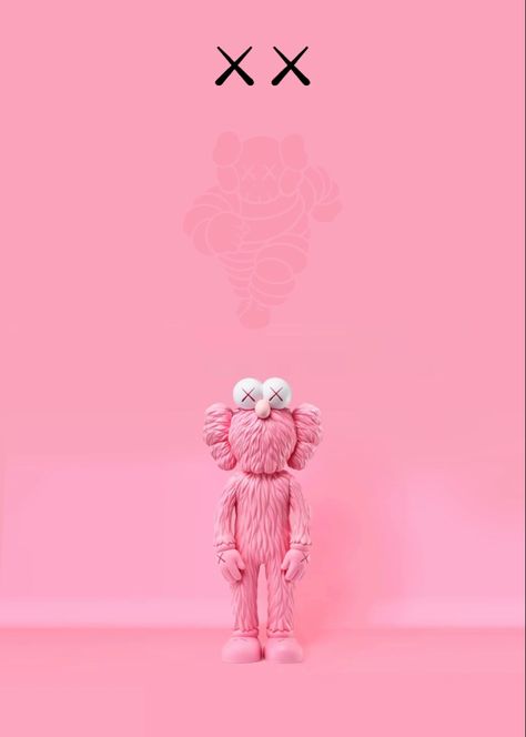 Kaws Wallpapers Black, Pink Kaws, Brian Donnelly, Kaws Iphone Wallpaper, Pink Wallpaper Ipad, Kaws Wallpaper, Pretty Wallpaper Ipad, Iphone Wallpaper Cat, Zero Wallpaper