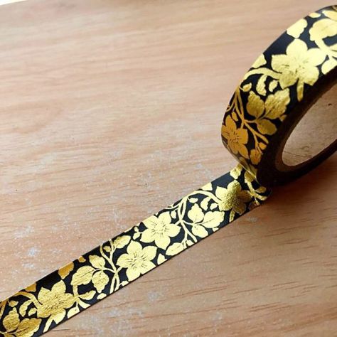 Adventure Journal, Washi Paper, Ali Express, Paper Tape, Journal Ideas, Tie Clip, Gold Foil, Washi, Foil