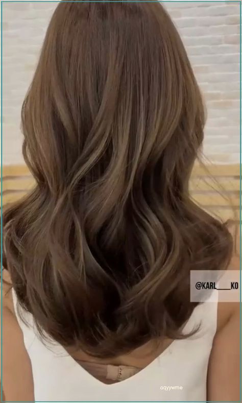 Bridal Brown Hair, Brown Bridal Hair, Brunette Hair Color With Highlights, Straight Brunette Hair, Brown Hair Ideas, Curls With Straightener, Balayage Long Hair, Bridal Hair Ideas, Blue Ombre Hair