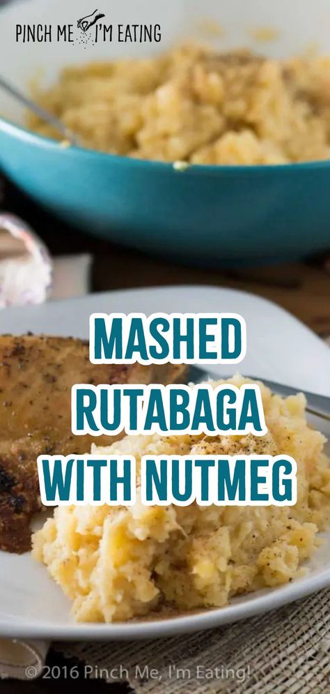 Discover a delicious, naturally sweet low-carb side dish with this mashed rutabaga recipe enhanced by a hint of nutmeg. Perfect for Thanksgiving or any meal, this dish offers a flavorful alternative to traditional mashed potatoes. Enjoy the unique taste and health benefits of rutabaga in your next meal. Southern Rutabaga Recipes, Rutagaba Recipes, Rutabaga Mashed Potatoes, Roasted Rutabaga Recipes, Rutabagas Recipe, Rudabega Recipes, Mashed Rutabaga Recipes, Broccoli Side Dishes, Side Dishes Corn