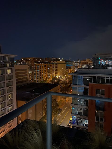 Hotel Vibes Aesthetic Night, Rooftop Apartment Aesthetic, Rooftop Wallpaper, Aesthetic Rooftop Night, Night City View From Rooftop, Terrace Aesthetic Night, Terrace View Night, Terrace At Night, Night Terrace