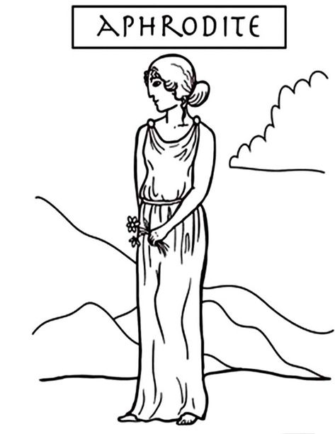 Greek Mythology Worksheets, Ancient Greece Activities, A Coloring Page, Greek Heroes, 2nd Grade Worksheets, Printables Free Kids, Greek Mythology Art, Mythology Art, Coloring Pages To Print