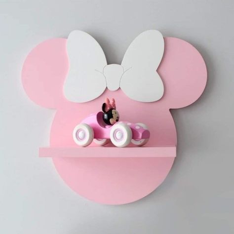 𝙒𝙖𝙨𝙚𝙚𝙝 𝙞𝙣𝙩𝙧𝙤𝙙𝙪𝙘𝙚𝙙 𝙩𝙤 𝙮𝙤𝙪: 💖Minnie Mouse Shelve💖 ✅ 𝙉𝙤𝙬 𝙤𝙣𝙡𝙮 𝙞𝙣 1,999/ (𝙡𝙞𝙢𝙞𝙩𝙚𝙙 𝙩𝙞𝙢𝙚 𝙤𝙛𝙛𝙚𝙧) ✅𝘽𝙚𝙛𝙤𝙧𝙚 𝙥𝙧𝙞𝙘𝙚 2,450/❌ This Minnie mouse shelf makes a stunning addition to any nursery. It is perfectly sized for displaying small items, your child's favorite toys, and more😊 💖The special design brings you a special feel💖 “Decorate your home. It gives the illusion that your life is more interesting than it really is.”🧡 ✅️For Queries Comme Minnie Mouse Themed Nursery, Minnie Mouse Bedroom Ideas Toddler, Minnie Mouse Room, Minnie Mouse Room Decor, Mickey Mouse Nursery, Minnie Mouse Bedroom, Mickey Mouse Bedroom, Mouse Nursery, Nursery Room Inspiration