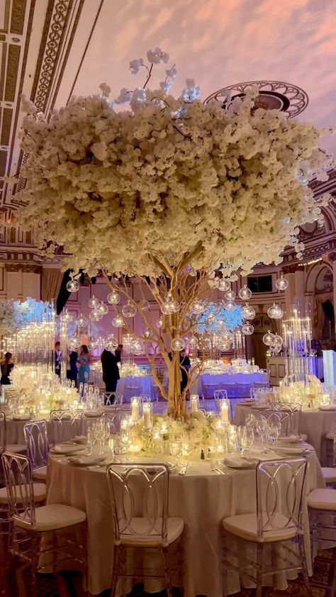 PERFECTION at The Plaza Hotel, New York Part 2. . . . . . Planner: @biancabinc Venue: @plazaparties @theplazahotel Event Design and Decor… | Instagram Royalty Wedding Theme, Cherry Blossom Wedding Decor, Plaza Hotel Wedding, Wedding Walkway, White Centerpiece, Extravagant Wedding, Cherry Blossom Wedding, Plaza Hotel, The Plaza