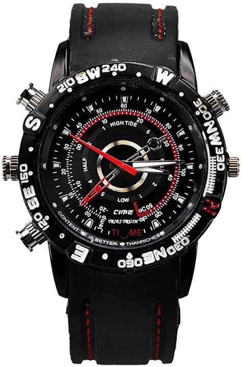 Spy Watch, Camera Watch, Spy Drone, Waterproof Camera, Spy Camera, Casio Watch