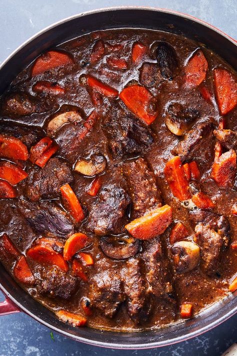 Nyt Cooking, Beef Stew Recipe, Soup And Stew, Beef Dishes, Beef Stew, Stew Recipes, Tortellini, Meat Dishes, Dijon