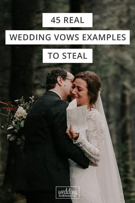 Must Have Wedding Ideas, Fill In The Blank Wedding Vows, Vows To Him Wedding, Good Wedding Vows, Wedding Vows From Bride To Groom, Mens Wedding Vows, Spring Wedding Dresses With Sleeves, Wedding Vows Inspiration, Short And Sweet Wedding Vows