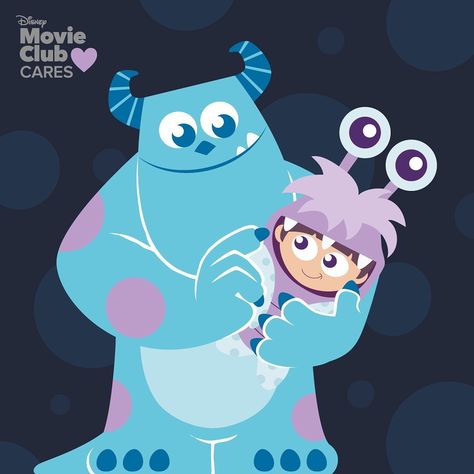 Disney Movie Club on Instagram: “💜Hold onto what makes you happy...like...KITTY!💜 • #DisneyMovieClubCares #MonstersInc #Sulley #Boo #Kitty” Mike And Sully, Love Disney, Movie Club, Cute Disney Drawings, Monsters University, Disney Artwork, Love Romantic, Monster University, Disney Movie