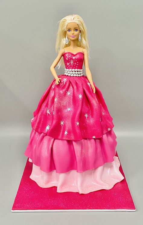 The Ultimate Barbie Dream Cake! Custom Cakes at My Dream Cake Barbie Cake, Dream Cake, Barbie Dream, Custom Cakes, Aurora Sleeping Beauty, Birthday Cake, Disney Princess, Photo And Video, Cake