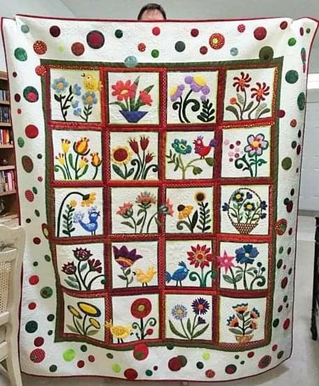 My Whimsical Quilt Garden, Garden Whimsical, Autumn Quilts, Applique Books, Applique Techniques, Appliqué Patterns, Whimsical Flower, Block Quilts, Big Block Quilts