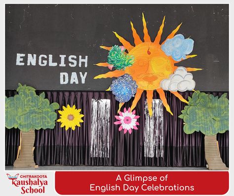 An exciting day filled with language, literature, and lots of fun at Chitrakoota Kaushalya. English is not just a language; it's a gateway to the diverse worlds of literature, culture, and communication. Throughout the event, we will embark on a journey to discover the beauty and power of the English language. #ChitrakootaKaushalya #Englishday #EnglishLanguage #Culture #literature #Language English Culture, English Day, Culture Day, The English, English Language, The Beauty, Communication, Literature, Quick Saves