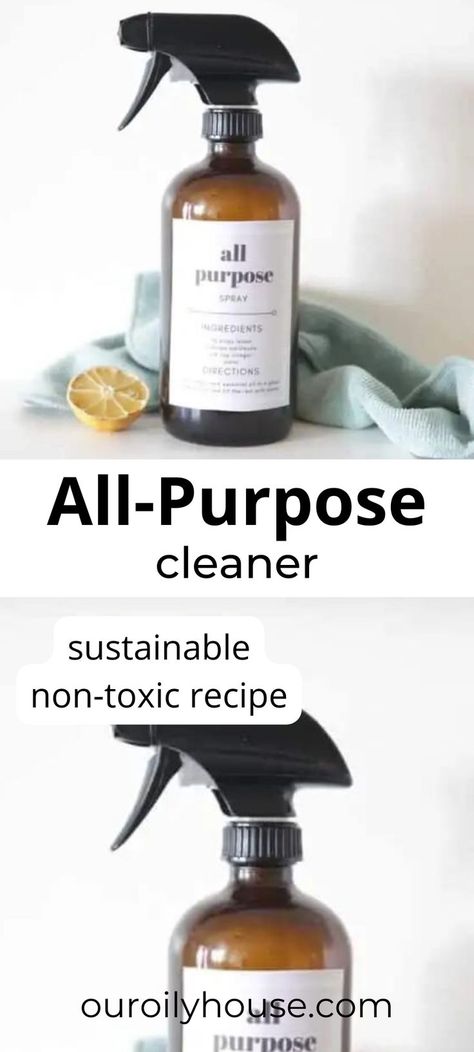 Homemade All Purpose Cleaner, Diy All Purpose Cleaner, Granite Cleaner, Vinegar Cleaner, Diy Household Cleaners, Chemical Free Cleaning, Cleaner Recipes, All Purpose Cleaner, Homemade Cleaners