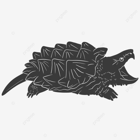 Alligator Snapping Turtle Drawing, Alligator Snapping Turtle Tattoo, Snapping Turtle Drawing, Snapping Turtle Tattoo, Turtle Vector, Sea Life Tattoos, Tortoise Tattoo, Sea Turtle Drawing, Alligator Snapping Turtle