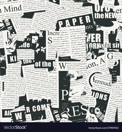 Collage Newspaper, Newspaper Background, Pattern Collage, Crown Tattoo Design, Phone Customization, Newspaper Clippings, Hipster Wallpaper, Newspaper Design, Font Graphic