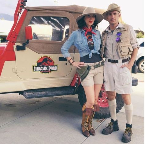 Dino Party Outfit, Dinosaur Ranger Costume, Jurassic Park Outfit Women, Dinosaur Hunter Costume, Jurassic Park Ranger Costume, Paleontologist Costume, Park Ranger Costume, Jurassic Park Costume, Adult Costumes Diy