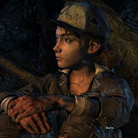 Clementine Pfp Twd, Clementine Twdg Pfp, Clementine Twd Pfp, Twd Pfps, Clementine Drawing, Clementine Pfp, Twdg Pfp, Clementine The Walking Dead, Twdg Icons