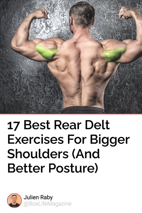 Training your rear deltoids is more important than you might think. I'll show you how strengthening these muscles can make your shoulders healthier and more stable. Best Rear Delt Exercises, Anterior Deltoid Exercises, Rear Deltoid Exercises Dumbell, Deltoid Workout Men, Posterior Deltoid Exercises, Rear Deltoid Exercises, Deltoid Exercises, Delt Exercises, Delts Workout