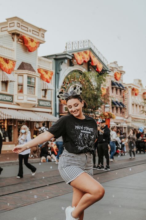 disneyland fall outfit | disney halloween time | disney fall aesthetic | disney during october | disney style | fall style October Disney Shirts, All Black Disney Outfit, Disneyland October Outfits, Goth Disney Outfits, Disney October Outfits, Disney Halloween Outfits Women, October Disney Outfits, Disney Outfits Halloween, Disney Poses Ideas