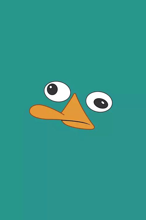 P E R R Y . on We Heart It Perry The Platypus Aesthetic, Platypus Wallpaper, Phineas And Ferb Perry, Phineas E Ferb, Duck Drawing, Phineas Y Ferb, Perry The Platypus, Awesome Wallpapers, Cute Iphone