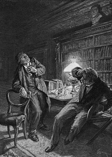 Dr Jekyll And Mr Hyde, Mr Hyde, Dr Jekyll, Mr. Hyde, Jekyll And Mr Hyde, Office Photo, Robert Louis Stevenson, Robert Louis, Literature Art