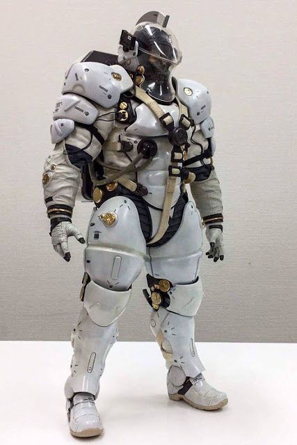 toyhaven: 1000 Toys Kojima Productions 1/6th scale Ludens Action Figure looks pretty impressive Exo Suit, Hideo Kojima, Metal Gear Series, Kojima Productions, Sci-fi Armor, Sci Fi Models, Power Armor, Suit Of Armor, Ex Machina