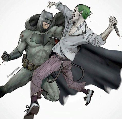 Batman v Joker Jared Leto Joker, Ben Affleck Batman, Leto Joker, Batman Vs Joker, Arte Nerd, Greatest Villains, Joker Art, Im Batman, Batman Universe