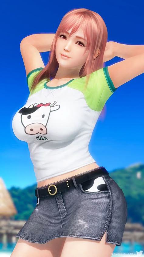 Asian Video Game Characters, Marie Rose And Honoka, Doa Honoka, Honoka Dead Or Alive, Honoka Doa, Dead Or Alive, Dead Or Alive 5, Tomboy Art, Anime Inspired Outfits