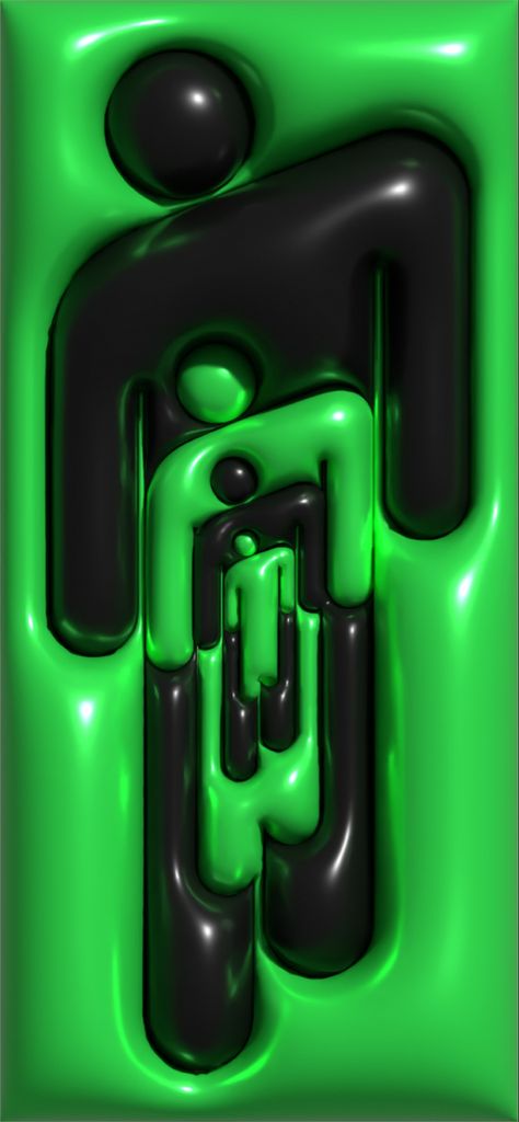 Wallpaper Iphone 3d Touch, 3d Billie Eilish Wallpaper, Blohsh Wallpaper, Green 3d Wallpaper, Inflated Wallpapers, 3d Wallpaper Art, Billie Wallpaper, Bubble Wallpaper, Iphone Music