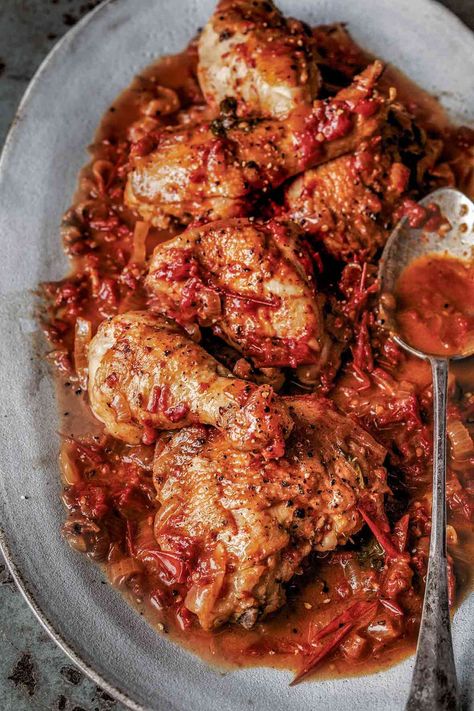 17 Soul-Satisfying Braising Recipes | Leite's Culinaria Katie Parla, Braising Recipes, Chicken Wine, Asparagus Recipes Roasted, Wine Recipe, Pasta Sides, Chicken Pieces, Braised Chicken, Comfort Dishes