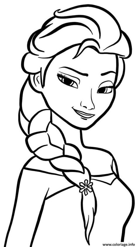 Easy Elsa Drawing, Frozen Doodles, Princess Art Drawing, Elsa Drawing Easy, Drawing Disney Princesses, Elsa Disney Princess, How To Draw Elsa, How To Draw Princess, Drawing Princess