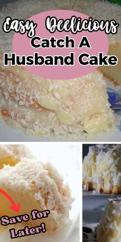 Catch A Husband Cake Dinner Ideas For 12 People, Catch A Husband Cake Recipe, Coconut Treats, Easy Desert, Cake Varieties, Mocha Cake, Cake Slices, Cakes And Pastries, Cake For Husband