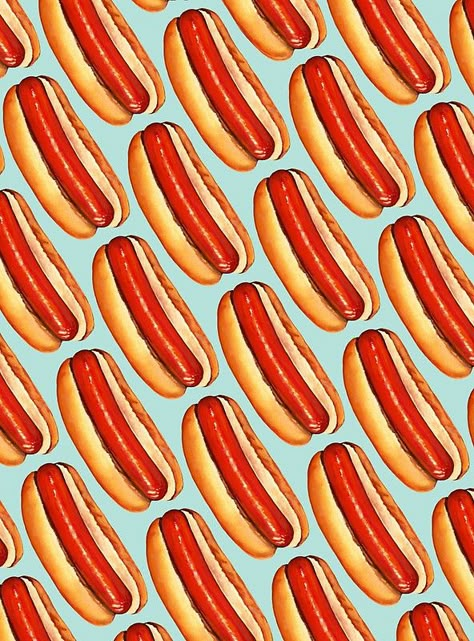 Hot Dog poster Hot Dog Quotes, Food Wallpapers, Hot Dog Cart, Cucumber Recipes, Food Patterns, Food Backgrounds, Food Wallpaper, Dog Poster, Dog Wall Art