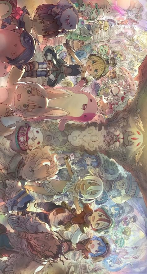 Made In The Abyss, Made In Abyss Art, Made In Abyss Fanart, Made In Abyss Official Art, Made In Abyss Wallpaper, Made In Abyss Background, Made In Abyss Map, Made In Abyss Season 2, Made In Abyss Anime