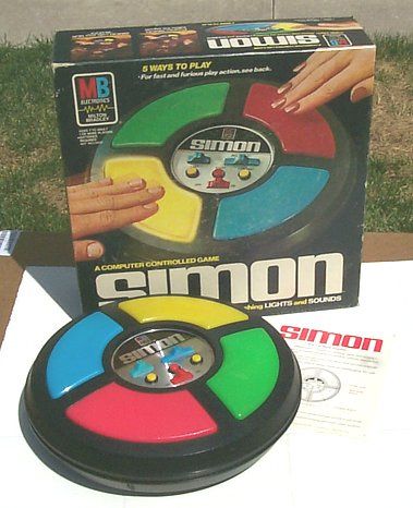 Vintage 70's Simon Game by twitchery, via Flickr I Love Simon, Childhood Memories 70s, Milton Bradley, Childhood Games, 80s Toys, Vintage Memory, Oldies But Goodies, Vintage Games, Childhood Toys