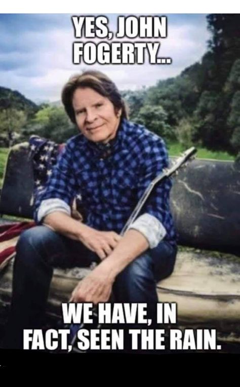 Yes, John Fogerty, we have in fact seen the rain Funny Rain Quotes, Rain Humor, Rainy Day Quotes, Rainy Day Photos, Weather Memes, Funny Weather, John Fogerty, Rain Quotes, Cool Backgrounds Wallpapers