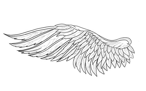 Wings Stencil Tattoo, Angel Wing Outline Tattoo, Wing Tattoo Outline, Angel Wings Tattoo Stencil, Venom Tattoos, Wing Stencil, Wing Outline, Wings Stencil, Angelo Tattoo