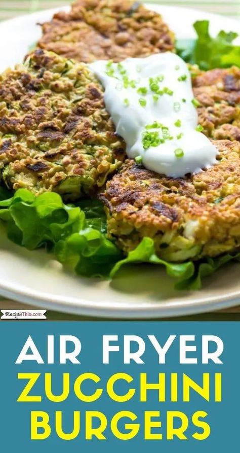 Air Fryer Zucchini Burgers. My best zucchini burgers are loaded with chickpeas and zucchini and make a delicious homemade zucchini burger for cooking in the air fryer. Even better these zucchini burgers are vegan, vegetarian and plant based. They also make a perfect hidden veggie recipe for fussy kids.#airfryer #airfryerrecipes #airfryerzucchini #airfryercourgette #airfryerburgers Zucchini Burger Recipe, Zucchini Burgers, Zucchini Appetizer, Zucchini Burger, Air Fryer Zucchini, Best Zucchini, Veggie Recipe, Healthy Zucchini, Hidden Veggies