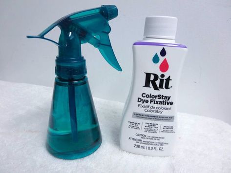 Rit Dye In Spray Bottle, Rit Dye Tutorial, Rit Dye Colors Chart, Small Spray Bottle, Colors Chart, Dyeing Tutorials, Powder Dye, Quilted Projects, Diy Dye