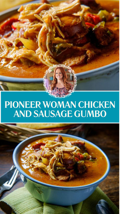 Pioneer Woman Chicken And Sausage Gumbo Gumbo Recipe No Seafood, Gumbo Recipe Chicken Sausage Shrimp, Chicken And Sausage Gumbo With Okra, Quick Gumbo Recipe Easy, Cajun Chicken And Sausage Gumbo, Chicken And Andouille Sausage Recipes, Chicken Gumbo Recipe Crockpot, Healthy Gumbo Recipe, Gumbo Recipe Authentic