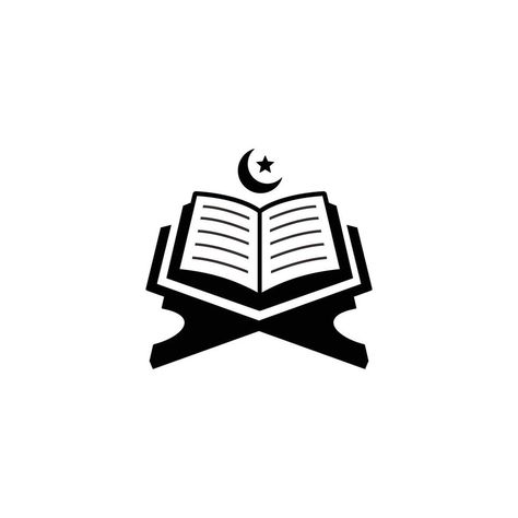 Al quran simple flat icon vector illustration Quran Icon Aesthetic, Quran Icon, Quran Logo, Quran Vector, Quran Aesthetic, Quran Memorization, Ramadhan Kareem, Digital Photography Lessons, Profile Template