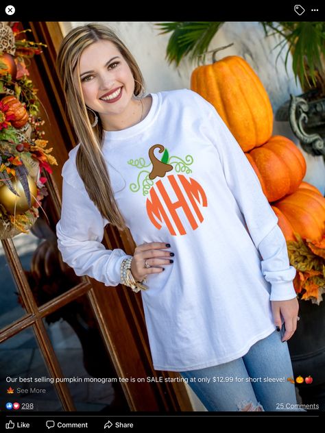 Pumpkin Monogram, Family Tees, Cotton Tank Top, Color Shorts, Sport Event, For Girls, Graphic Tee, Graphic Sweatshirt, Graphic Tees