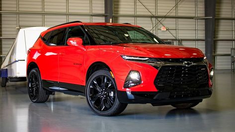 2019 Chevrolet Blazer RS Chevy Blazer Rs, Chevy Trailblazer Rs, Chevrolet Blazer 2023, Red Chevrolet, Chevy Blazer 2024, Suv Models, New Suv, K5 Blazer, Camaro Rs