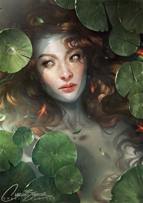 Charlie Bowater | Digital Painting & Art Inspiration on Paintable.cc Charlie Bowater, Digital Painting Portrait, Art Et Illustration, Fantasy Illustration, 영감을 주는 캐릭터, Digital Portrait, Black Cats, Painting Inspiration, Portrait Painting