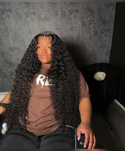 30” deep wave ✨🫶🏽 Synthetic Deep Wave Wig, Deep Wave Wig Black Women, Deep Wave Wig Hairstyles Black Women, Middle Part Deep Wave Wig, Middle Part Deep Wave, Deep Wave Middle Part, Deep Wave Wig, Aliexpress Hair, Middle Part Hairstyles